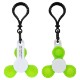 Push Pop Fidget Spinner Keyring