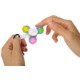 Push Pop Fidget Spinner Keyring