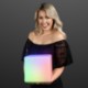 Color Changing Deco LED Light Cube, 8"