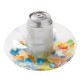 Inflatable Confetti Filled Coaster, 7"