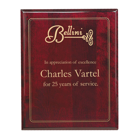 Product Photo 1 Classic Rosewood Award Plaque, 8" x 10"