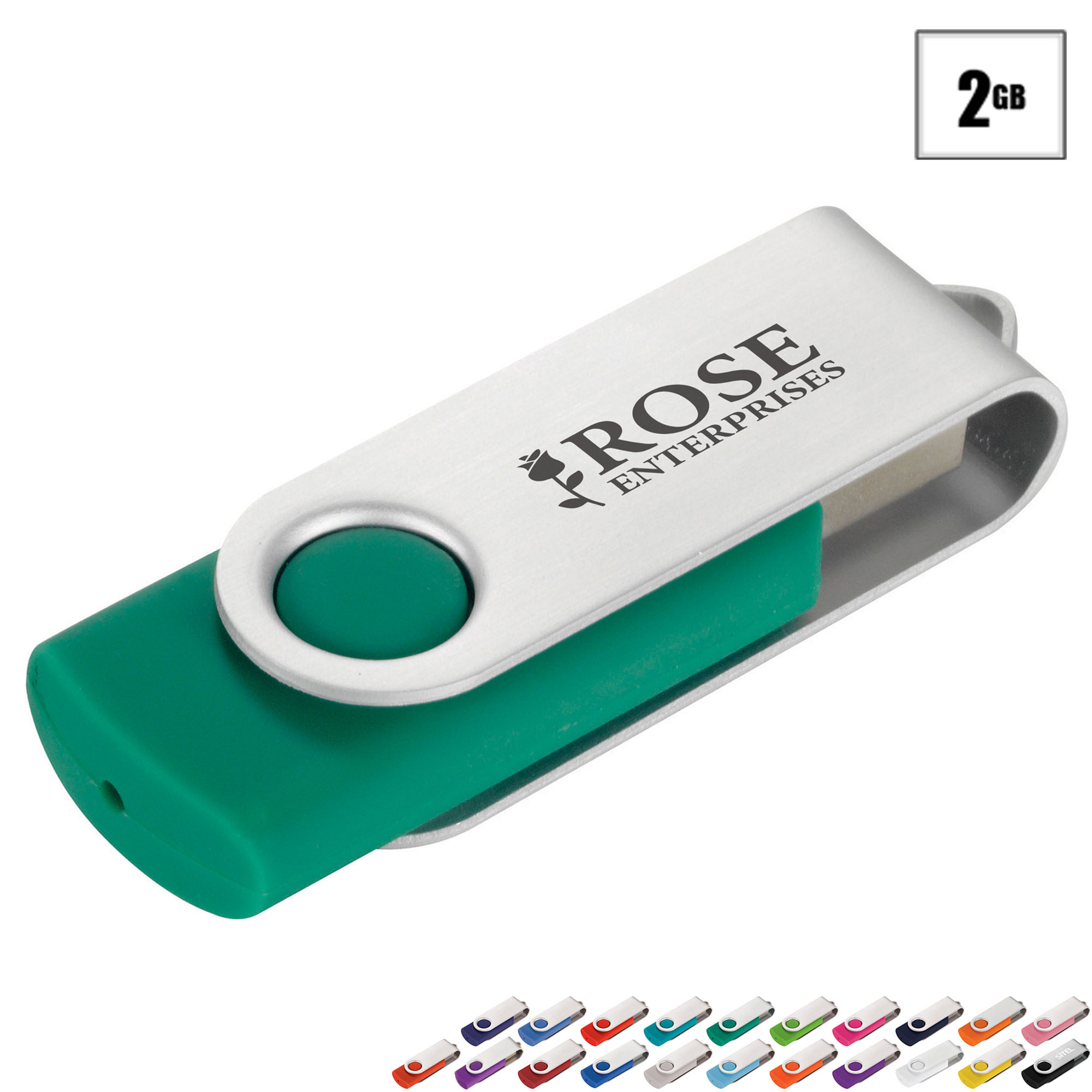 Product Photo 1 Rotate USB Flash Drive, 2GB
