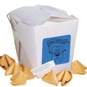 Take Out Fortune Cookie Container, 6 Cookies - MD4815