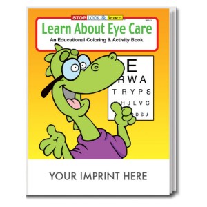 Learn About Eye Care Coloring & Activity Book - CLB855
