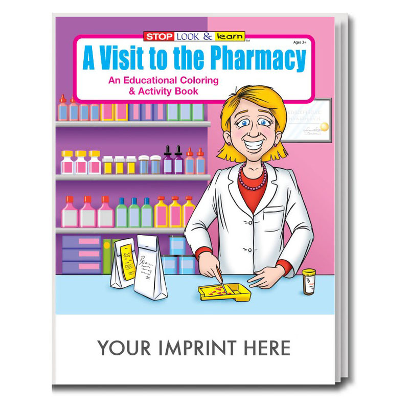 Product Photo 1 A Visit to the Pharmacy Coloring & Activity Book