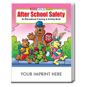 After School Safety Coloring & Activity Book - CLB585