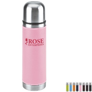 Leatherette Vacuum Bottle, 16oz. - SD1455