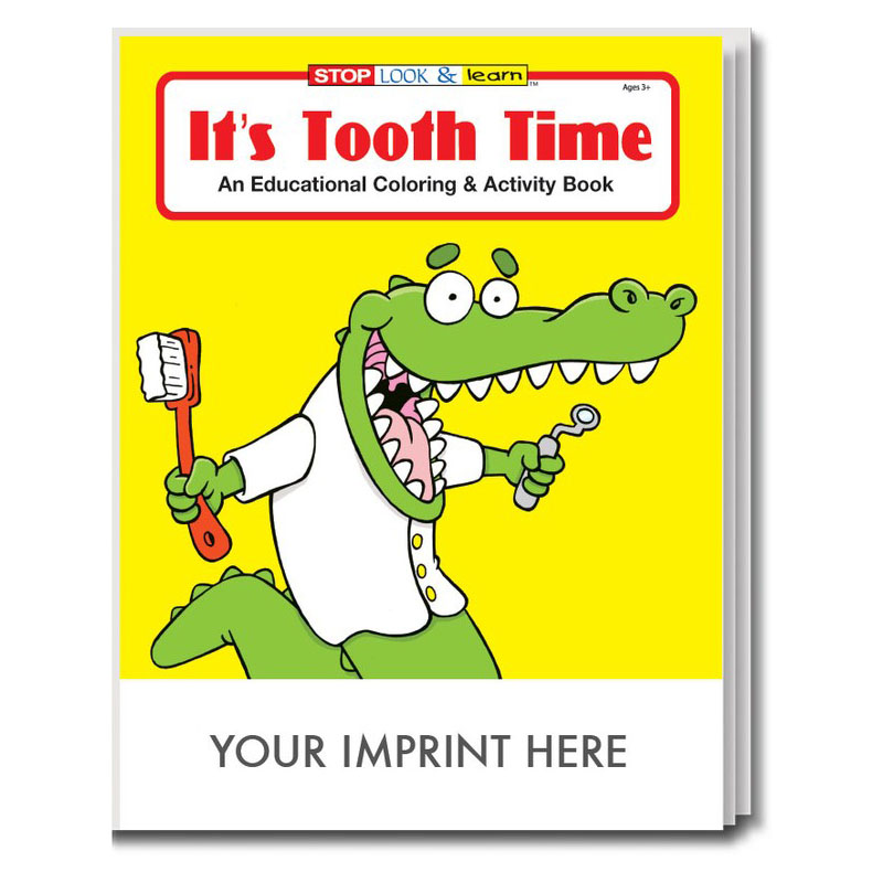 Product Photo 1 It's Tooth Time Coloring & Activity Book