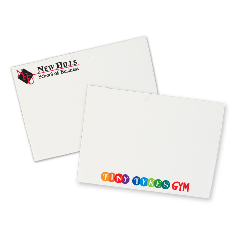Product Photo 1 Post-it® Custom Printed Value Priced Full Color Notes - 3" x 4", 50 Sheets