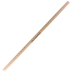 Natural Finish Extra Strength Yardstick - AK2870