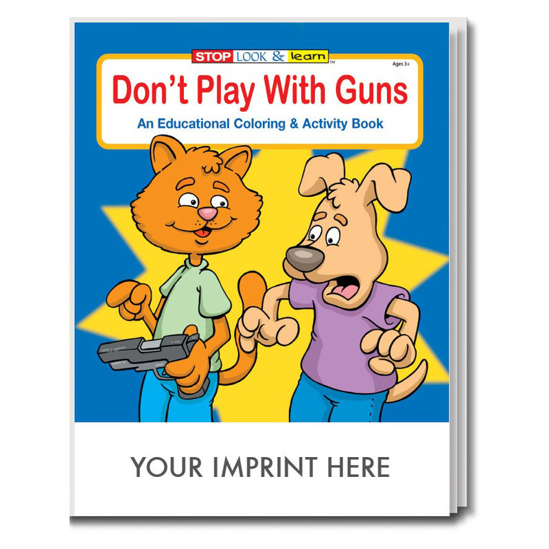 Product Photo 1 Don't Play with Guns Coloring & Activity Book