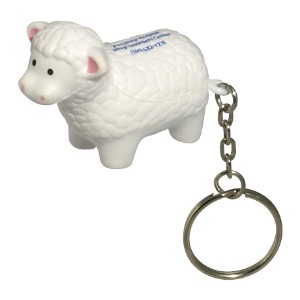 Sheep Stress Reliever Key Chain - AR1515