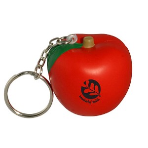 Apple Stress Reliever Key Chain - AR1590