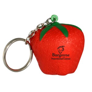 Strawberry Stress Reliever Key Chain - AR1605