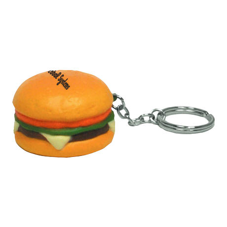 Product Photo 1 Hamburger Stress Reliever Key Chain