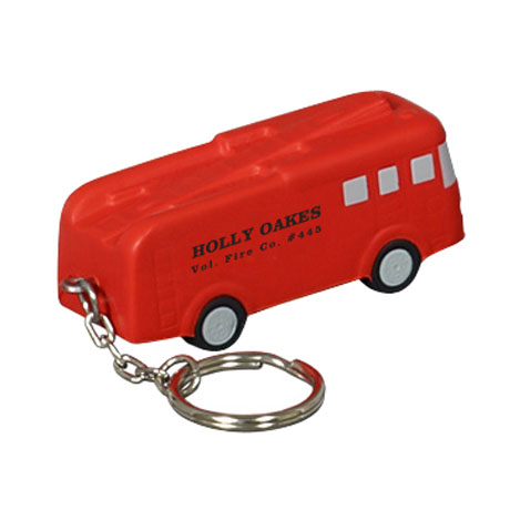 Product Photo 1 Fire Truck Stress Reliever Key Chain