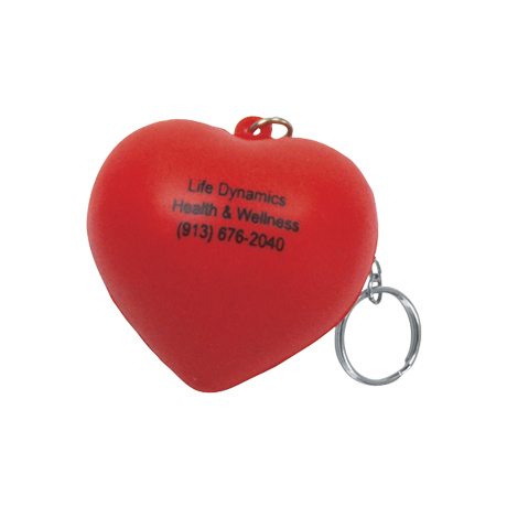 Product Photo 1 Valentine Heart Stress Reliever Key Chain