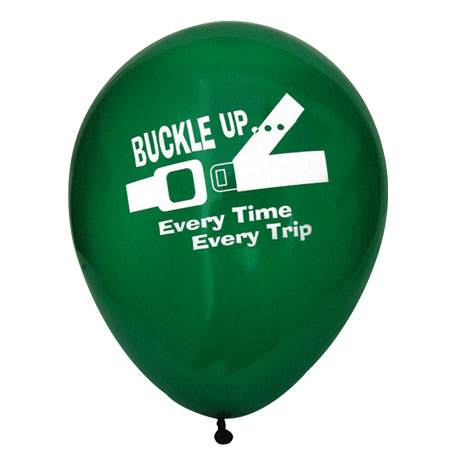Product Photo 1 Buckle Up Every Time Balloon, Stock