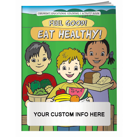 Product Photo 1 Feel Good Eat Healthy Coloring & Activity Book