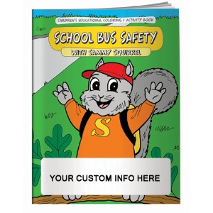 School Bus Safety Coloring & Activity Book - CLB911