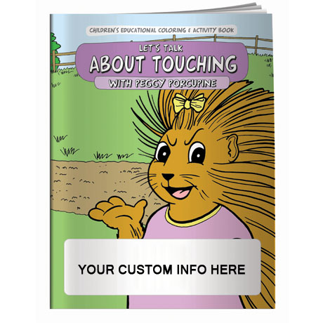 Product Photo 1 Let's Talk About Touching Coloring & Activity Book