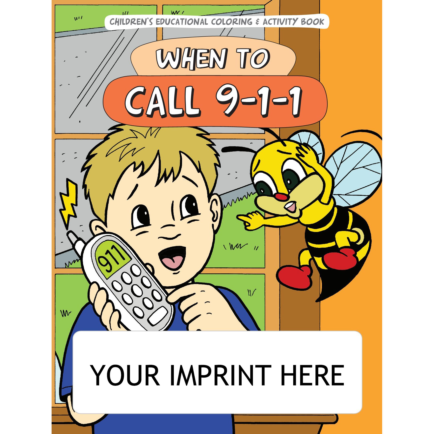 Product Photo 1 When to Call 911 Coloring & Activity Book