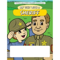 My Visit with a Sheriff Coloring & Activity Book, Stock