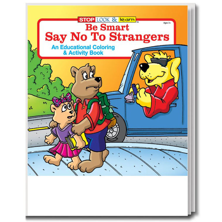 Product Photo 1 Be Smart, Say No to Strangers Coloring & Activity Book, Stock