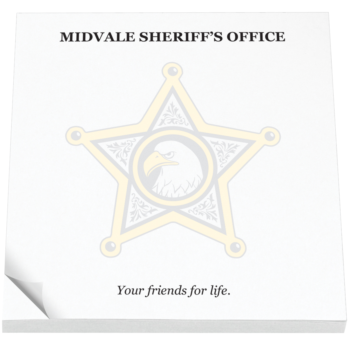 Product Photo 1 Your Friends For Life, 25 Sheet Sticky Pad
