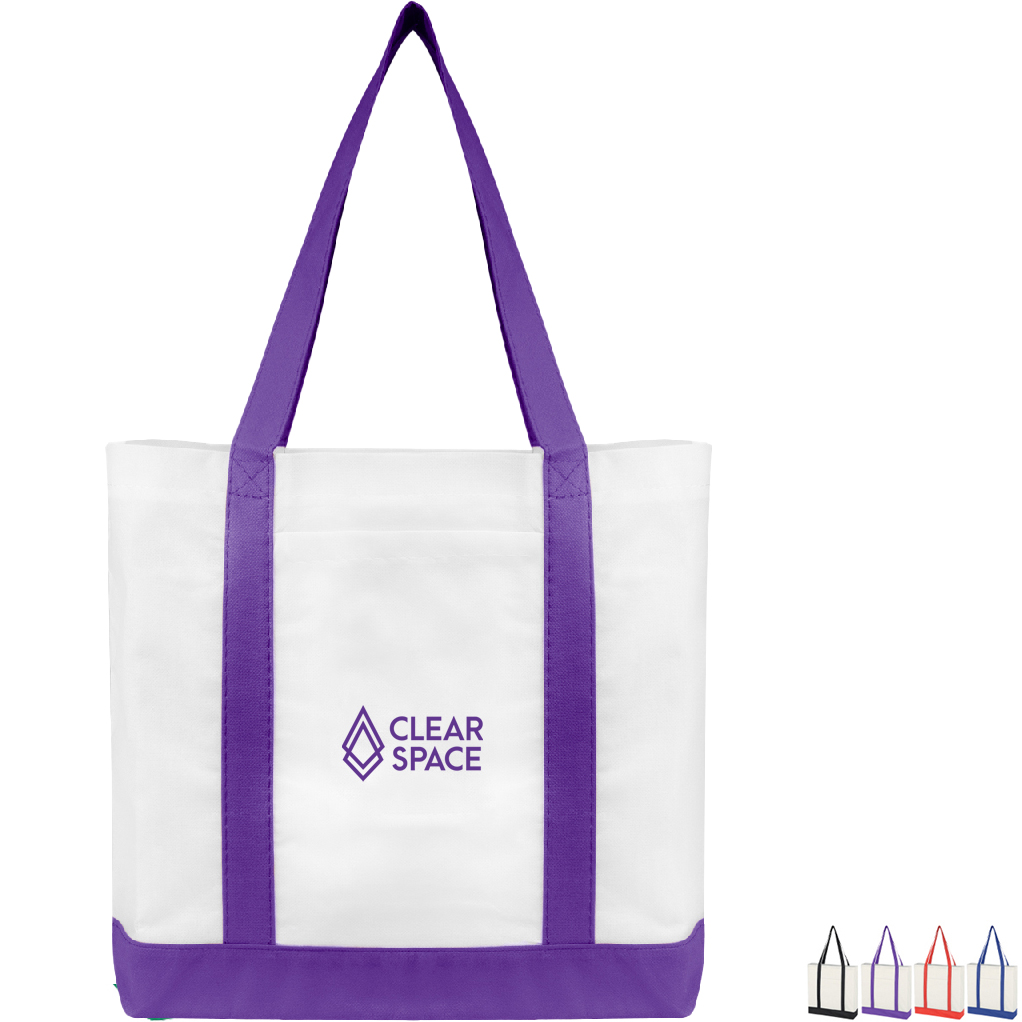 Product Photo 1 Colored Trim Non-Woven Tote