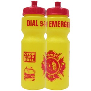 Dial 9-1-1 Emergency Bike Bottle 28oz., Stock - BBT110