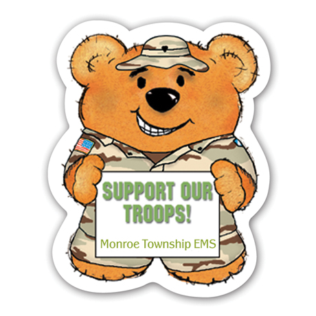Product Photo 1 Military Bear Magnet