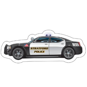 Police Cruiser Magnet - MG4275