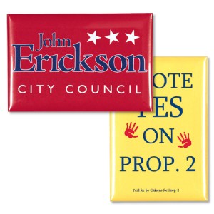 Rectangle Button-Square Corners, 2-1/2" x 3-1/2" - LL1060