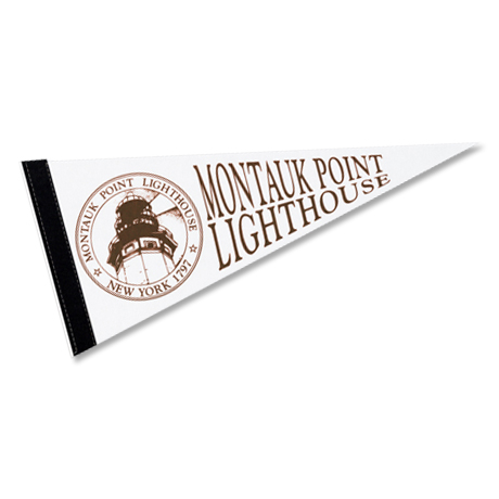 Product Photo 1 White Felt Pennant, 8" x 18"