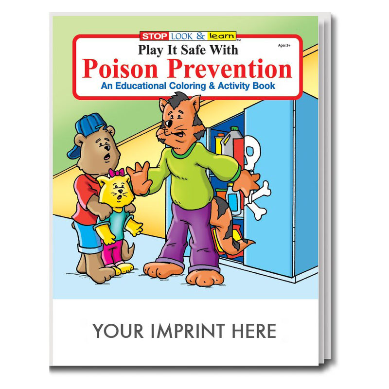 Product Photo 1 Poison Prevention Coloring & Activity Book