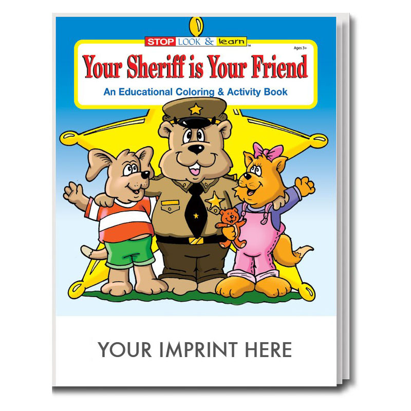 Product Photo 1 Your Sheriff is Your Friend Coloring & Activity Book