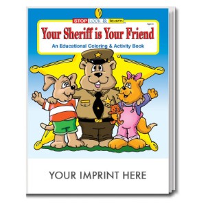 Your Sheriff is Your Friend Coloring & Activity Book - CLB565