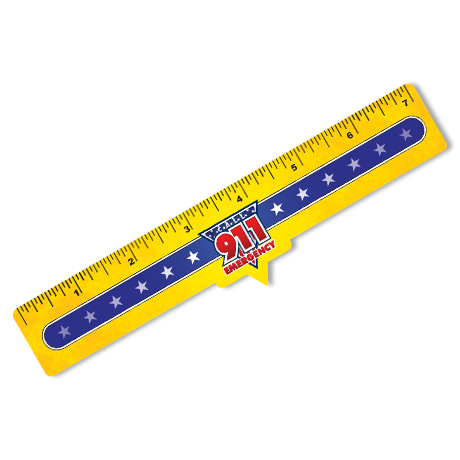 Product Photo 1 Safety Laminated 911 Ruler, Stock