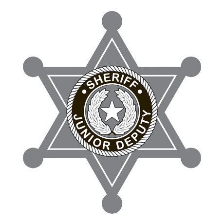 Product Photo 1 Junior Sheriff 6 Point Deputy Foil Sticker Badge, Stock