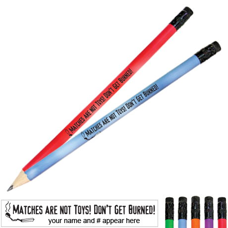 Product Photo 1 Matches Are Not Toys Don't Get Burned Mood Pencil