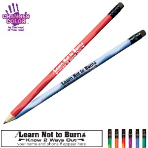 Learn Not to Burn Know 2 Ways Out Mood Color Changing Pencil - PCL232