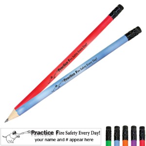 Practice Fire Safety Every Day Mood Pencil - PCL237