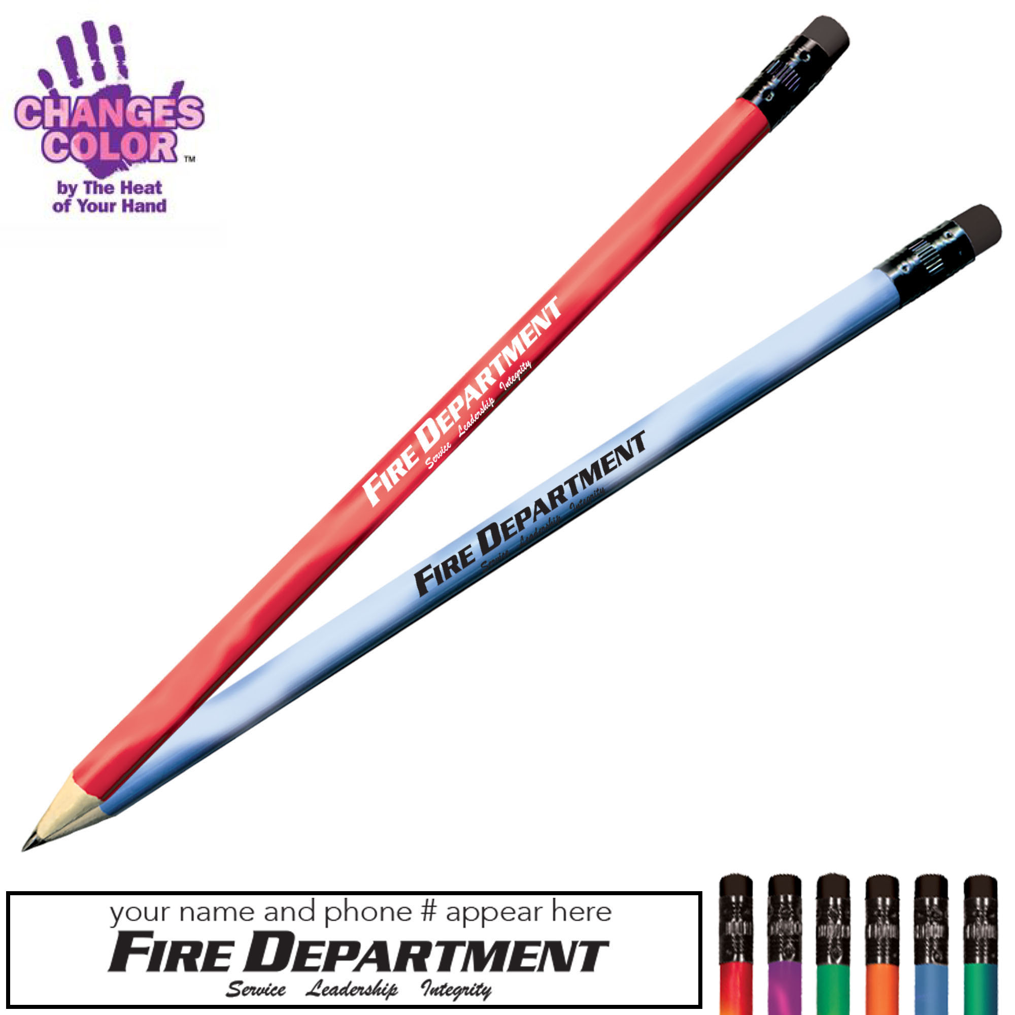 Product Photo 1 Fire Department Mood Color Changing Pencil