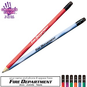 Fire Department Mood Color Changing Pencil - PCL238