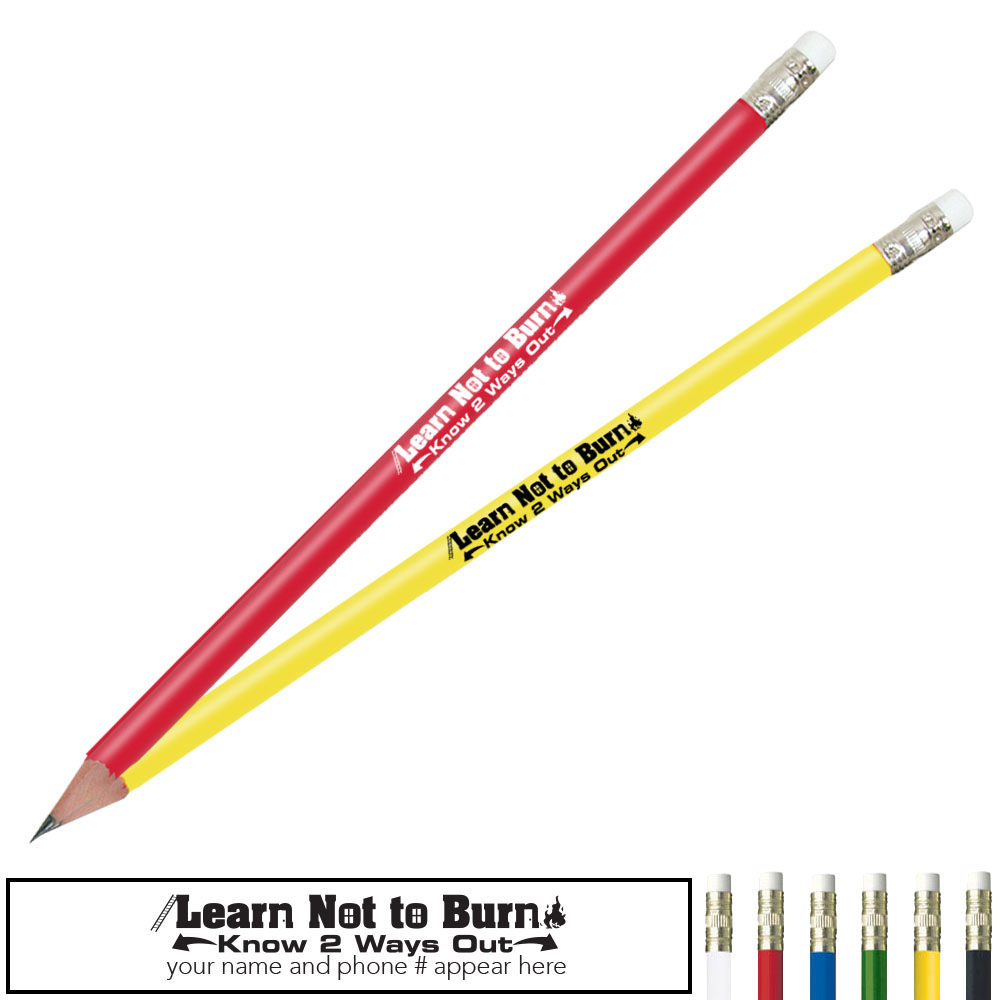 Product Photo 1 Learn Not to Burn Know 2 Ways Out Pricebuster Pencil