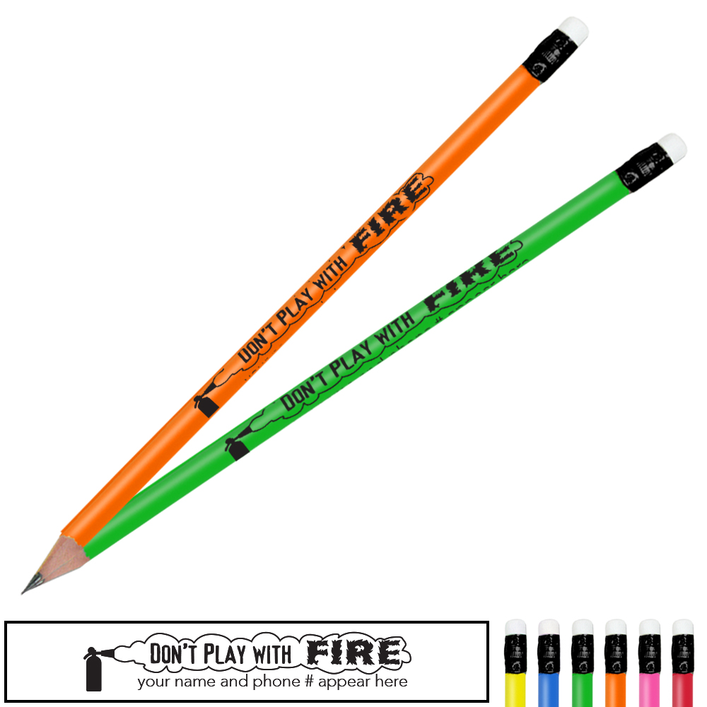 Product Photo 1 Don't Play With Fire Neon Pencil
