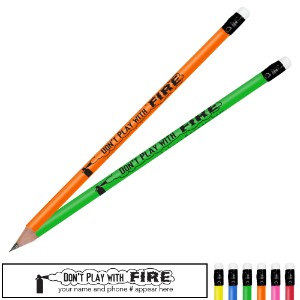 Don't Play With Fire Neon Pencil - PCL335