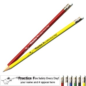 Practice Fire Safety Every Day Pricebuster Pencil - PCL137