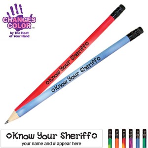 Know Your Sheriff Mood Color Changing Pencil - PCL257